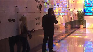 Fit Buxom MILF Shares Her Husband's Dick With a Busty Blonde Bombshell In Hot 3-some By the Pool