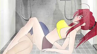 Rias  Amazing Bath Part 2