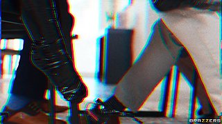 Latex Footjob Fixes Celibate Fool With Angela White, Will Pounder - Brazzers