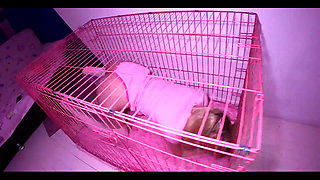 A Young Girl Is Taken Out of Her Cage and Sodomized by Her Daddy