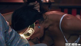 Big jugs mommy enjoyed the passionate VR