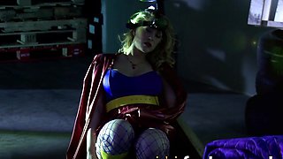 Wonder-woman attacks Joker's stash of radioactive XXX porn, defiant a crazy brawl!