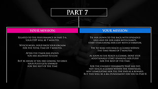 Masked Fantasy Game Part No.7 - He Did Not Make Her Orgasm in Time Which Leads to a Big Punishment