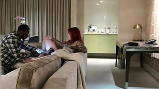 BLACKEDRAW BBC-hungry Redhead Arietta Get Pounded Hard -