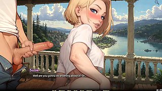 Moonripple Lake - Beautiful Blonde girlfriend shows off for other guys and gets fucked hard after