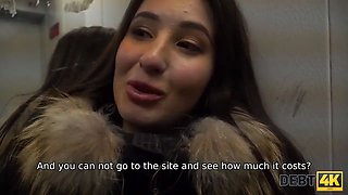 Debt4k. night club boss monica moist sells cunny