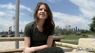 Luna Bast Fucks James Deen In Her Friend's Apartment