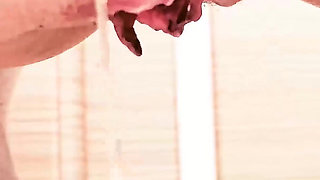 Sperm Drain #2. Special Version. Blonde MILF Bitch Drains Cum Down the Toilet. Cum Fetish. Camera in Toilet. Natural Sperm