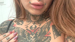 Goddess Pees and Fucks Her Tight Pussy