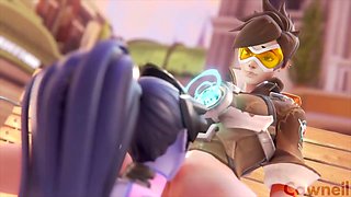 Deep throat cartoon fantasy with Lonesfm having a wild time