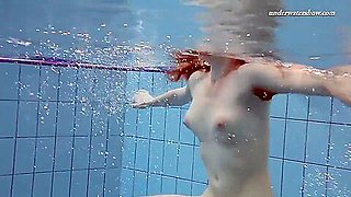 Swimswear Babe Lera Showing Naked Body Underwater