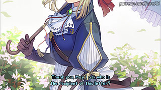 Violet Evergarden helps you to write a confession letter (Story JOI)