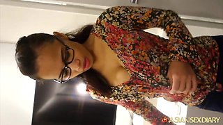 Tits On A Stick Asian Maid Unleashes Giant Tits On Asian Sex Diary