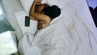 Intimate midnight session recorded by a passionate Indian couple