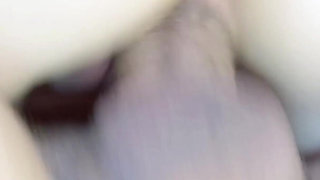 Female Orgasm and Creampie - Teen Riding on Big Cock