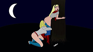 DC PowerGirl and SuperGirl Lesbians