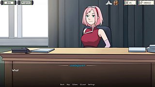Wild animated hentai scene with a creampie explosion featuring Loveskysan69real
