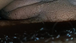 Girlfriend hot pussy creamed pussy in bedroom