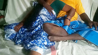 Indian Desi Cute wife husband enjoy romantic moment