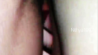 BF's black cock fucks my hairy pussy 💋