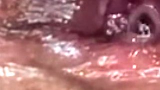 Anal Insertion Training with Glass Water Bottle. Best Gape Ever.