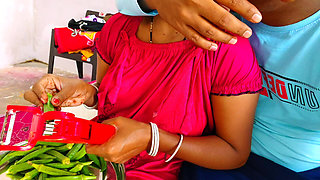 Stepbrother Got His Stepsister a Machine to Cut Ladyfinger