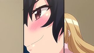 Uncensored Harem College Threesome with Hot Anime Girls