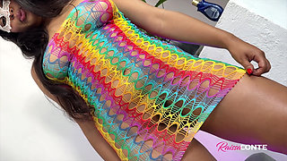 Anal Sex with Hot Big Ass in High Heels and Lingerie - Raissa Conte