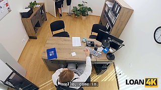 Daruma Rai's interview with loan manager leads to an amazing blowjob and anal sex