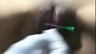 Piercing of clitoris