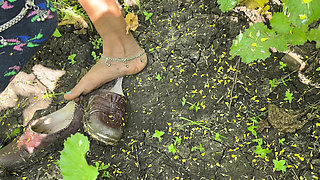 Sasumaa Jamai Ke Sath Outside Kheto Me Romance XXX Video