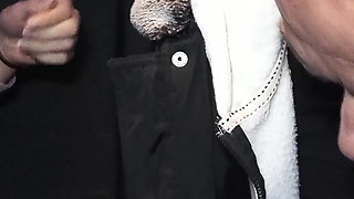 German Blonde Girl Lisa Pick up and Talk to Risky Fuck in Car at Public Place