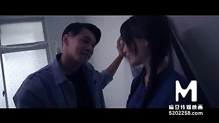 Hot Chinese Babe Abin in Steamy Sex Scene - Big Tits, Stockings & Wild Fucking (MD-0165-8)