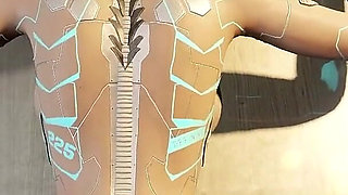 Fucking a Robotic Sex Doll on the Floor POV