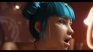 Intense Fuck Compilation Animation