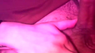 He Cums Twice Once by a Handjob Next Is a Creampie