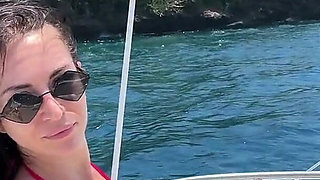 My Naughty Yacht Ride with Ass and Tits Teasing
