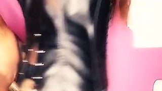Extreme amateur pov blowjob by hot brunette latina