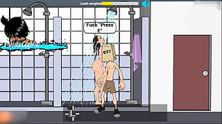 FuckerMan series - Time to exercise with sex in the sex gym