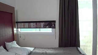Redhead MILF hard pounded on a vacation