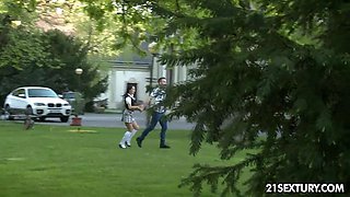 Luxurious Lexi Dona fucks with her bf in the dormitory