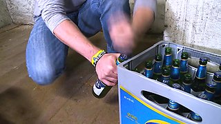 Janitor Egon Kowalski and His Friends Fuck the New Tenants and Also Enjoy Getting a Blowjob