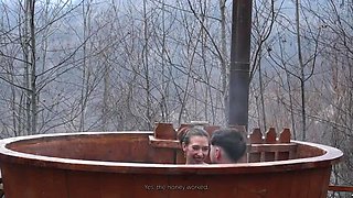 Laura Quest Car Sex Adventure - Hot Tub Fuck & Public Outdoor Fun