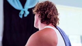 Big Titted Stepmother Reagan Foxx Showers With Step Son For