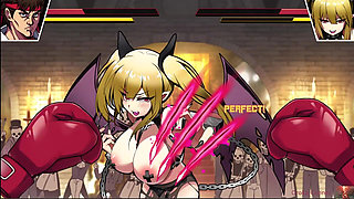 Vampire Queen’s Strip Boxing Showdown Vs Jack Hoff - the Biggest Tits Vs the Biggest Fists