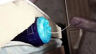 Alien Fleshlight Creampie Fuck With Hunk