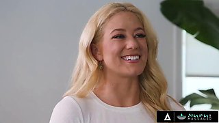NURU MASSAGE - Naughty New Masseuse River Lynn Practices NURU Techniques With Her Stepdads Cock
