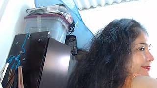 He Blindfolds His MILF Neighbor in Exchange for Cup of Sugar! She Has Huge Tits and a Huge Ass