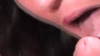 Watch This Cock Sucking German Lady Enjoys Warm Load