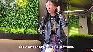 Deep POV anal fuck for a perv Russian school girl
